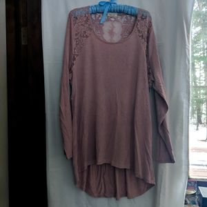 Light salmony pink dressy sweater